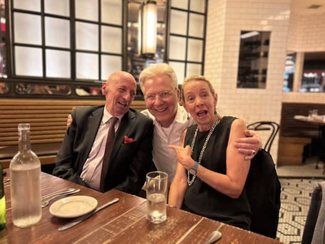 With Alexander and Jamie Bernstein (2023)